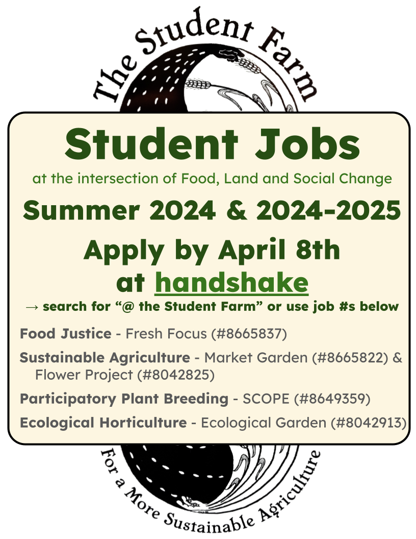 Hiring Student Positions